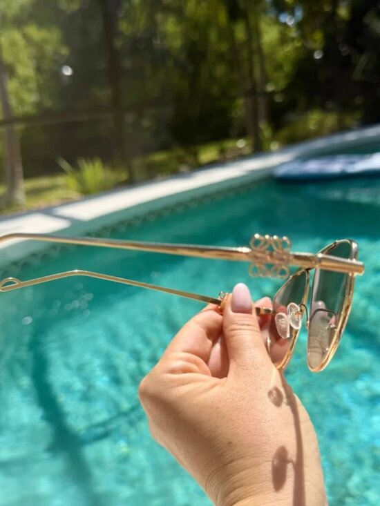 Loewe aviator sunglasses main image 4